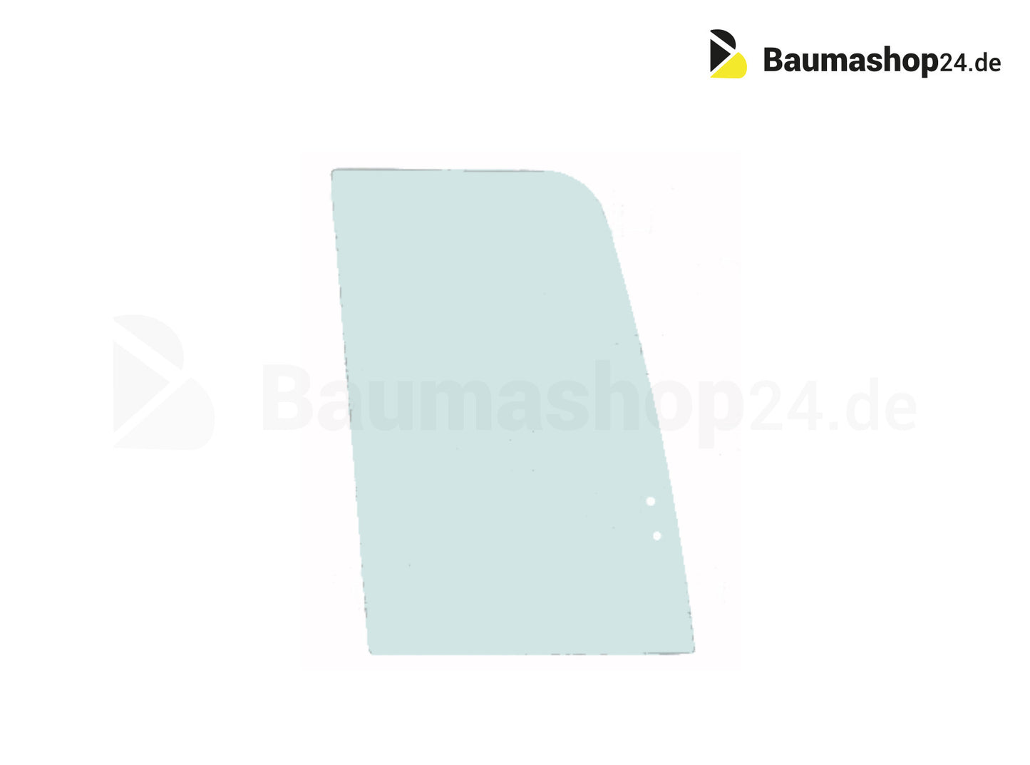 Original Kubota Side Window Right Front RD829-49640 for KX080-4 | KX080-4alpha | KX080-4alpha2